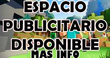 Espacio publicitario disponible en 40ServidoresMC